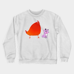 Fierce and Feisty Friends Crewneck Sweatshirt